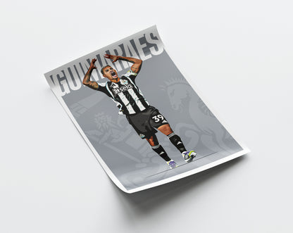 Bruno Guimaraes 25/26 4K (Home) Poster