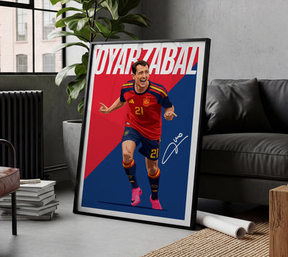 Mikel Oyarzabal (Spain) Poster