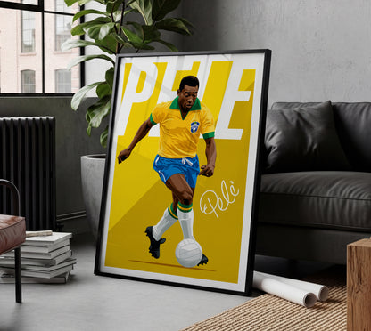 Pele (Brazil) 1966 Poster