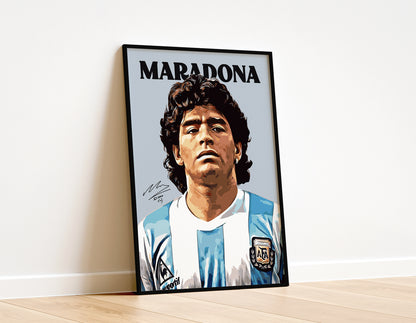 Diego Maradona 4K Poster