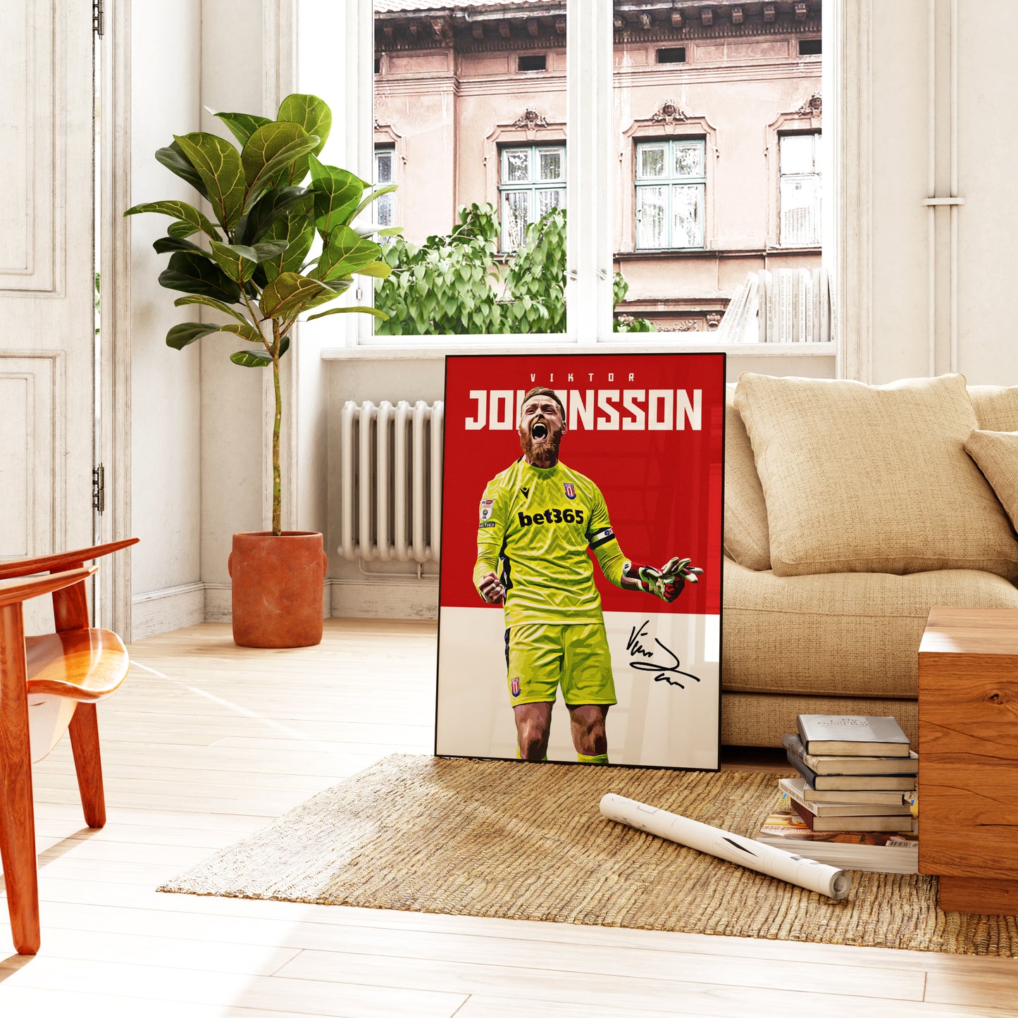 Viktor Johansson 24/25 4K Poster