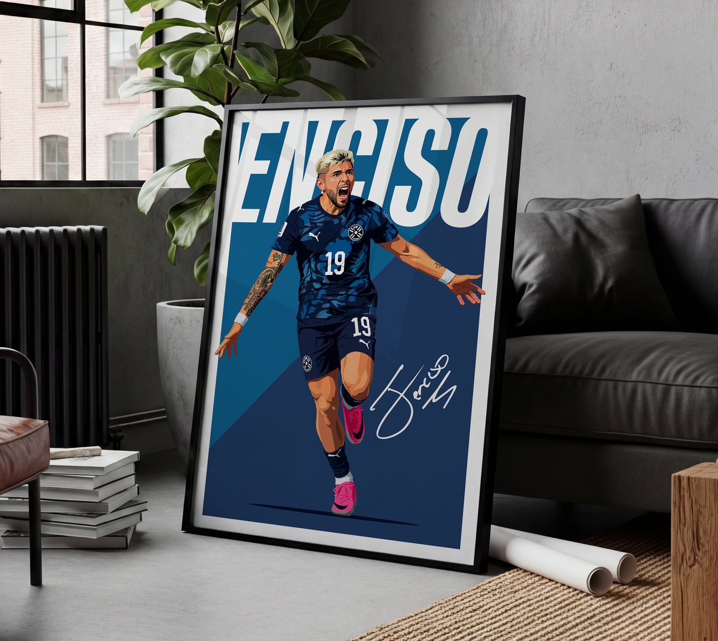 Julio Enciso (Paraguay) Poster
