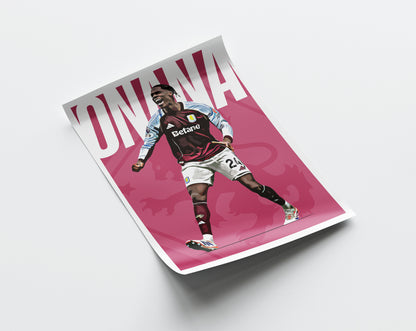 Amadou Onana 25/26 4K (Home) Poster