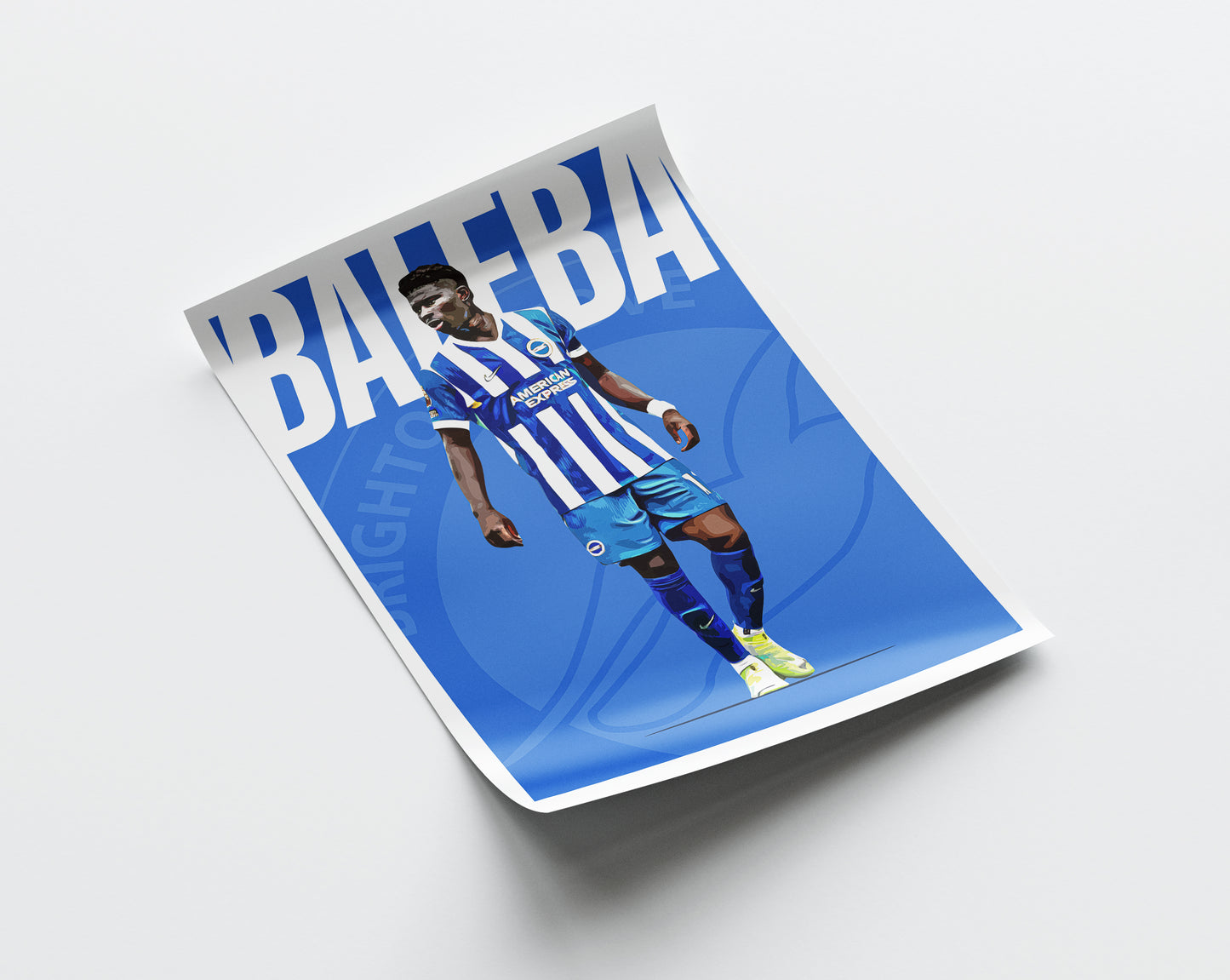 Carlos Baleba 25/26 4K (Home) Poster