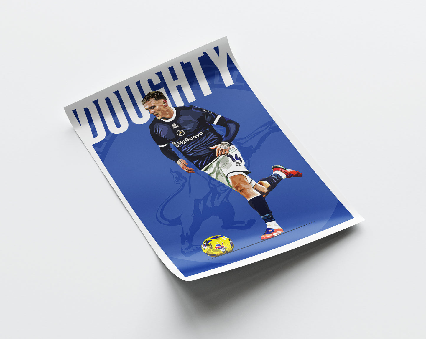 Alfie Doughty 25/26 4K (Home) Poster