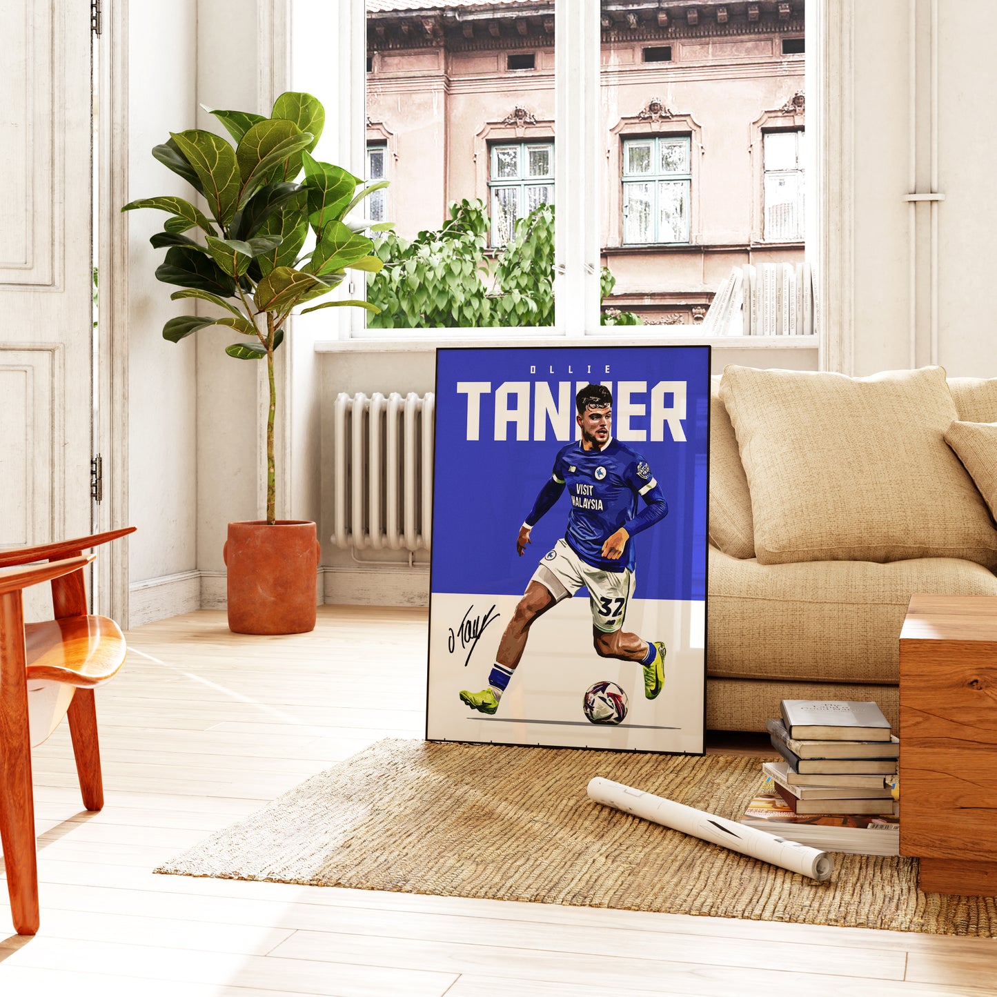 Ollie Tanner 24/25 4K Poster