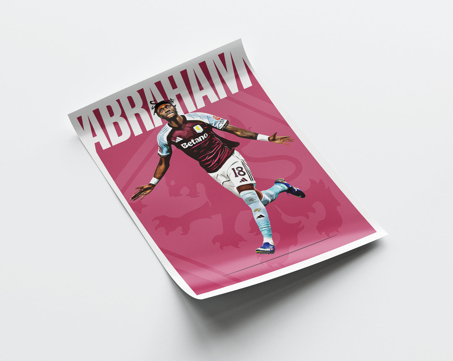 Tammy Abraham 25/26 4K (Home) Poster