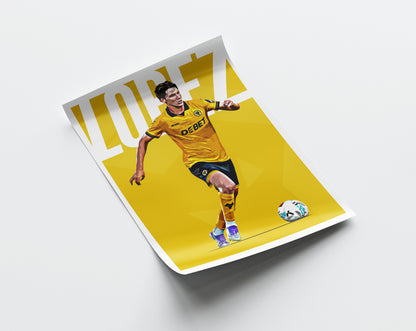 Fer Lopez 25/26 4K (Home) Poster