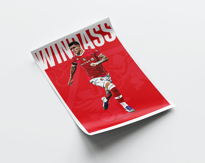 Josh Windass 25/26 4K (Home) Poster