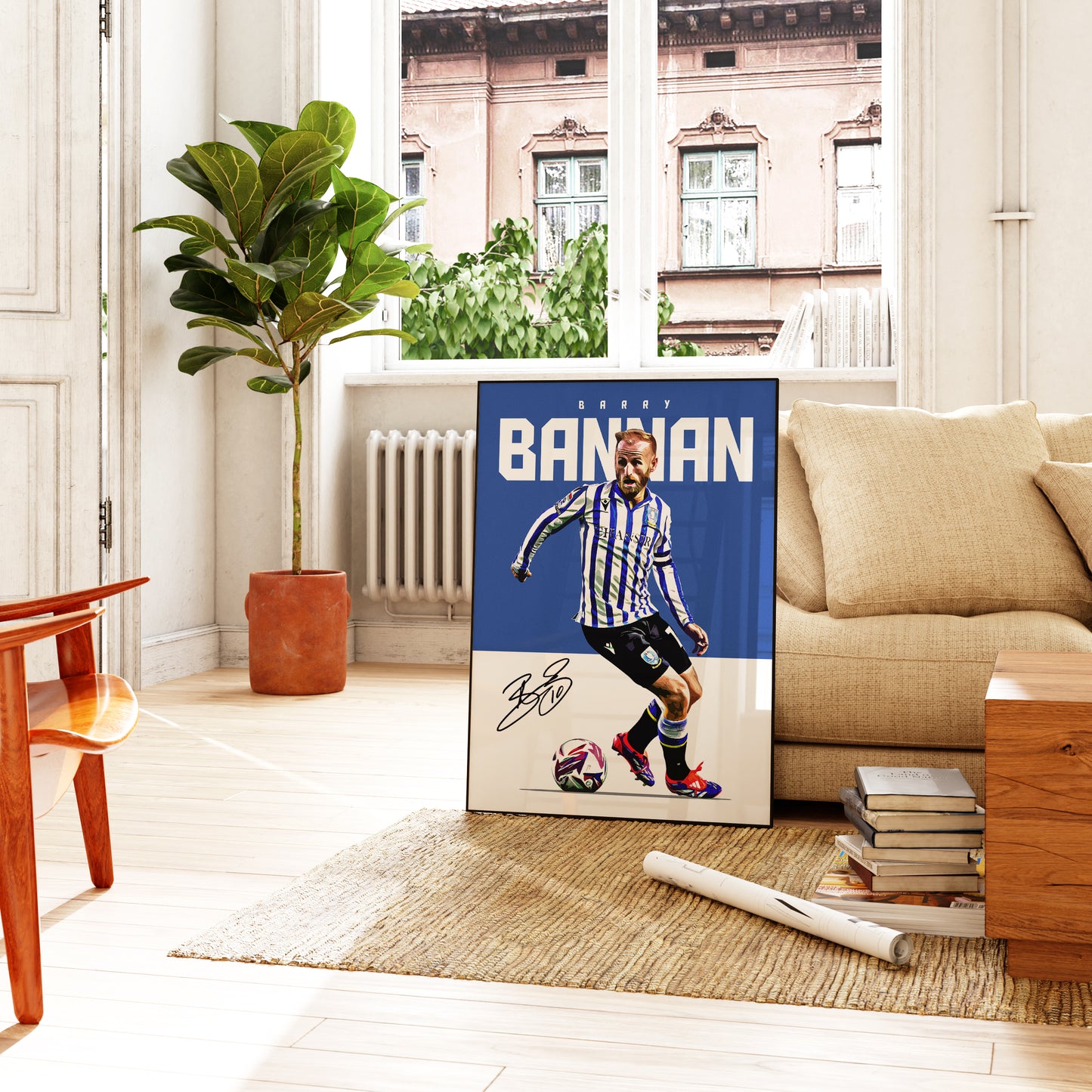 Barry Bannan 24/25 4K Poster