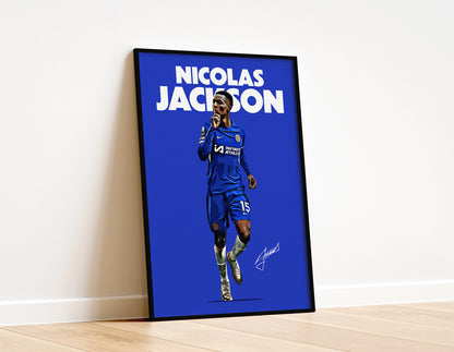 Nicolas Jackson 4K Poster