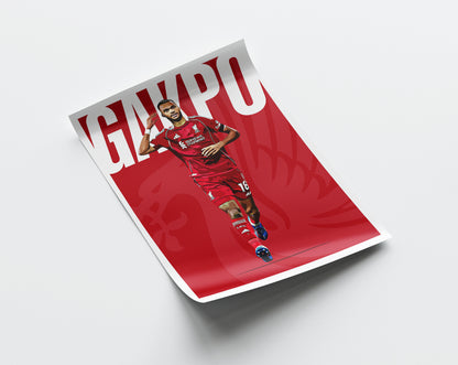 Cody Gakpo 25/26 4K (Home) Poster