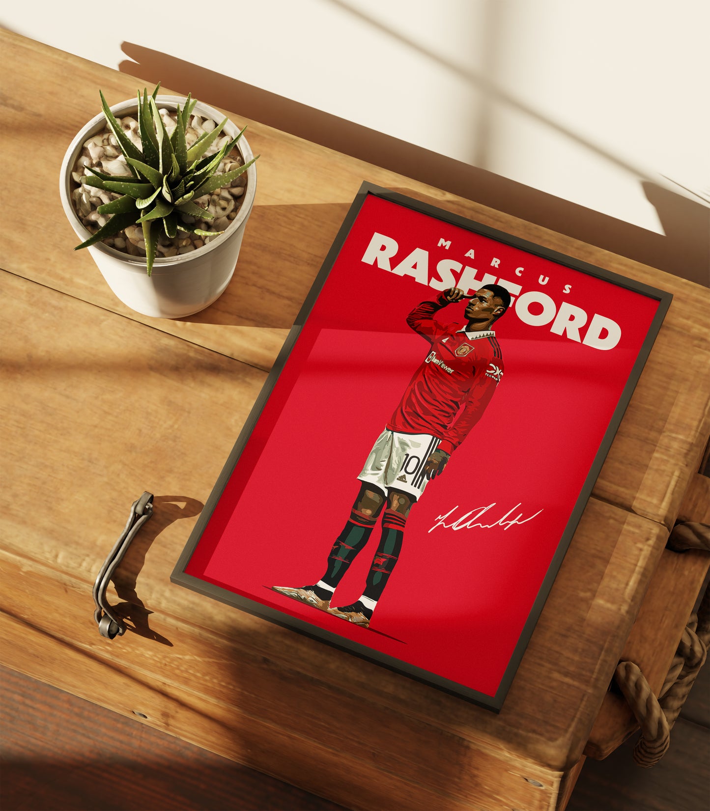 Marcus Rashford 4K Poster