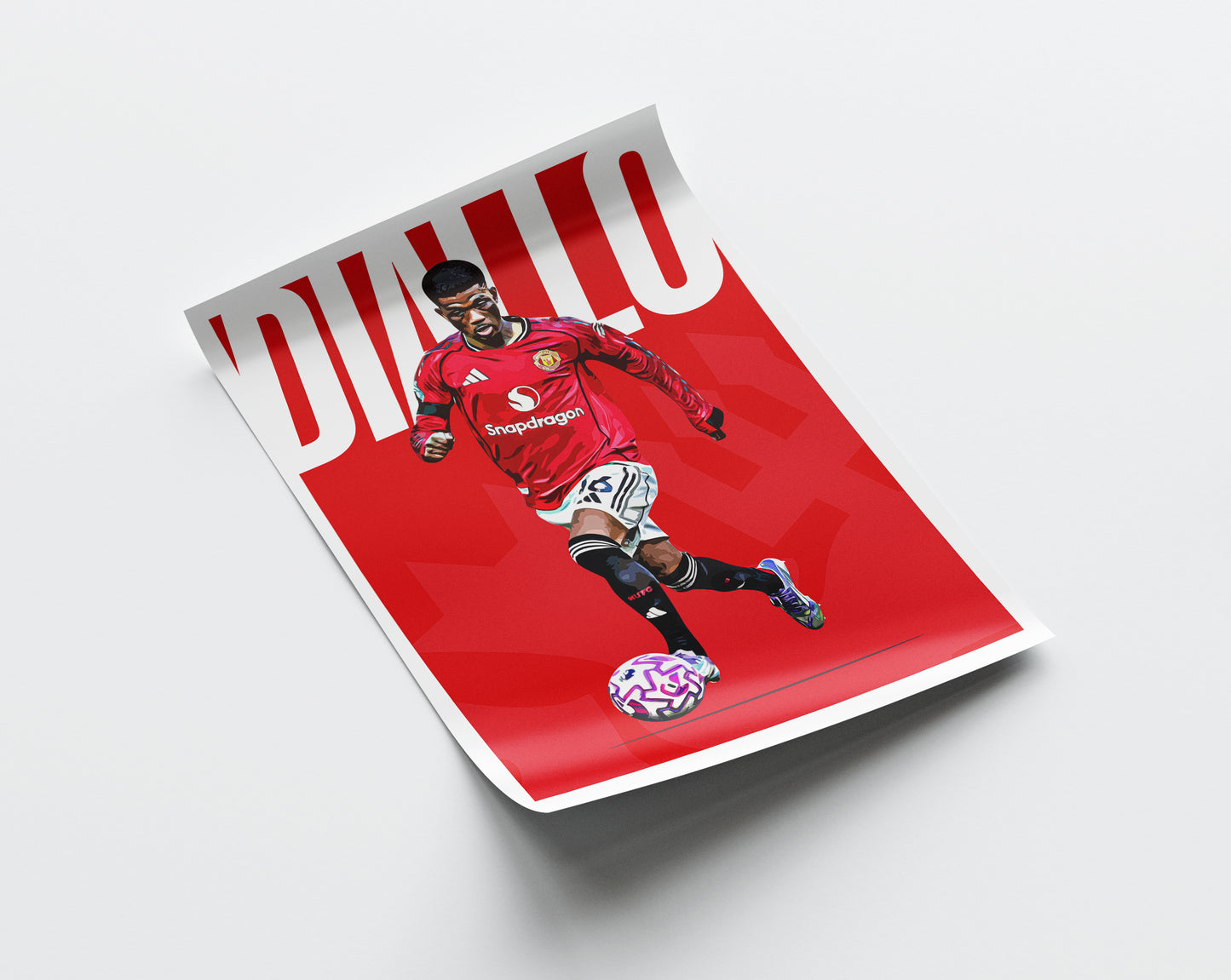 Amad Diallo 25/26 4K (Home) Poster
