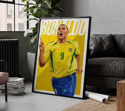 Ronaldo (Brazil) 2002 Poster
