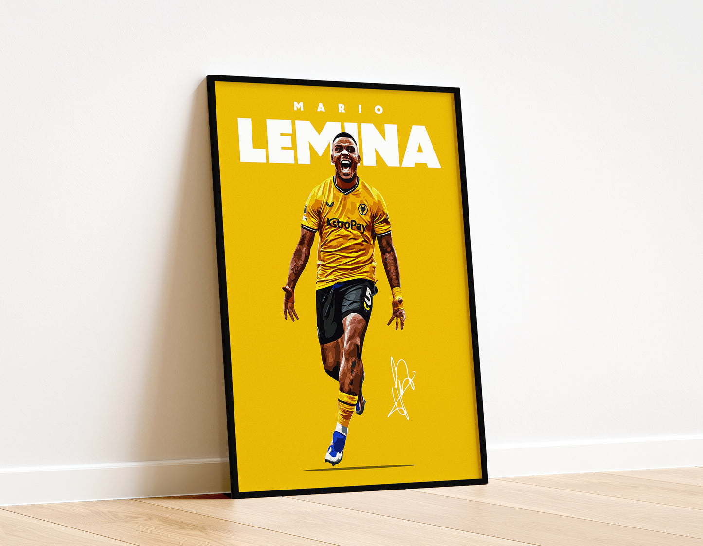 Mario Lemina 4K Poster