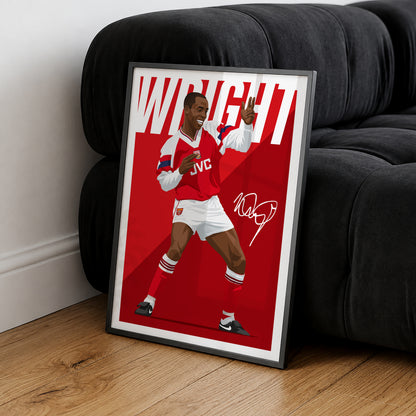 Ian Wright Poster