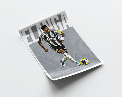 Anthony Elanga 25/26 4K (Home) Poster