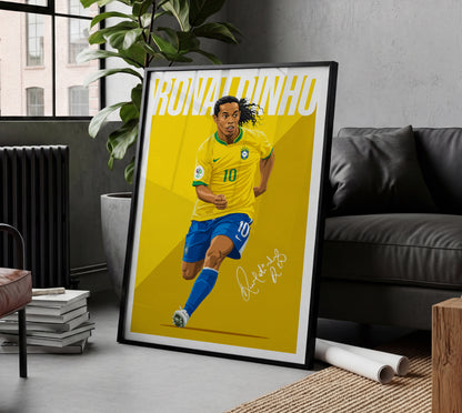Ronaldinho (Brazil) Poster