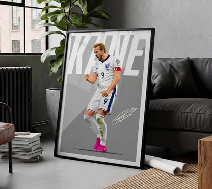Harry Kane (England) Poster