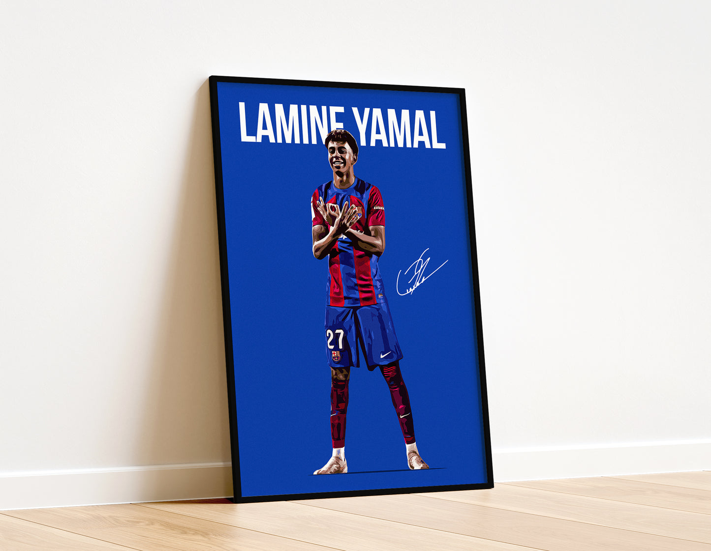 Lamine Yamal 4K Poster (Copy)