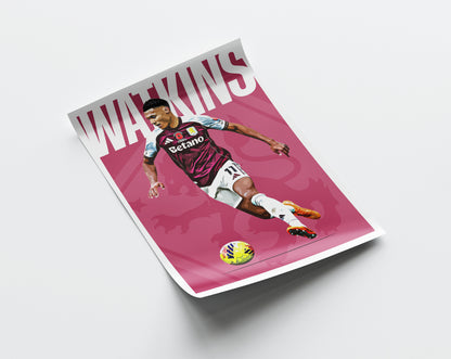 Ollie Watkins 25/26 4K (Home) Poster