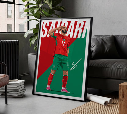 Ismael Saibari (Morocco) Poster