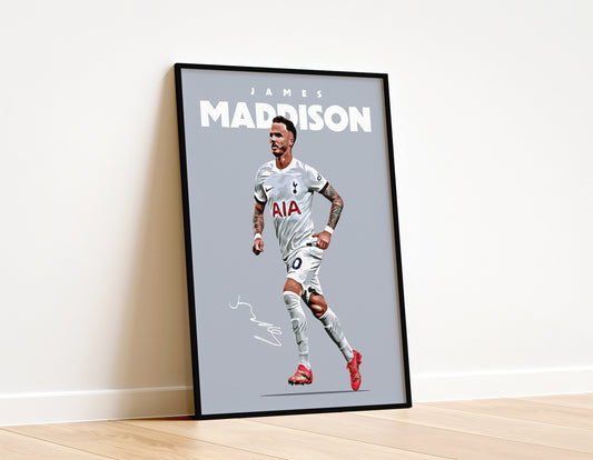 James Maddison 4K Poster