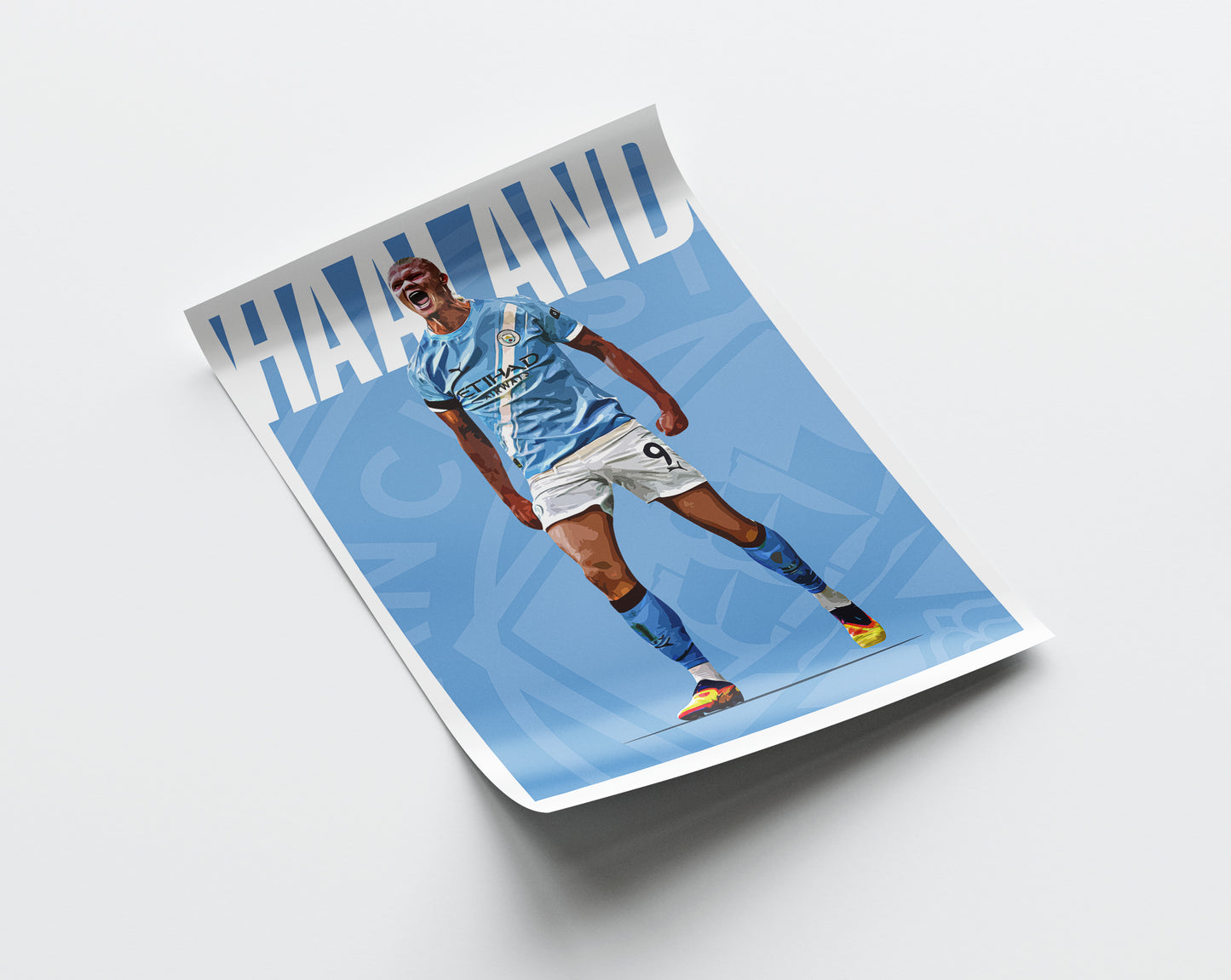Erling Haaland 25/26 4K (Home) Poster