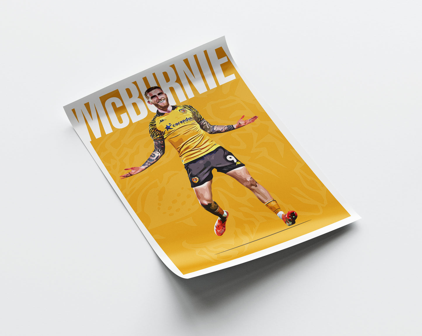 Ollie McBurnie 25/26 4K (Home) Poster