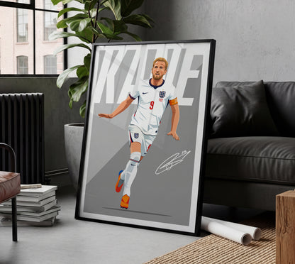 Harry Kane (England) Poster