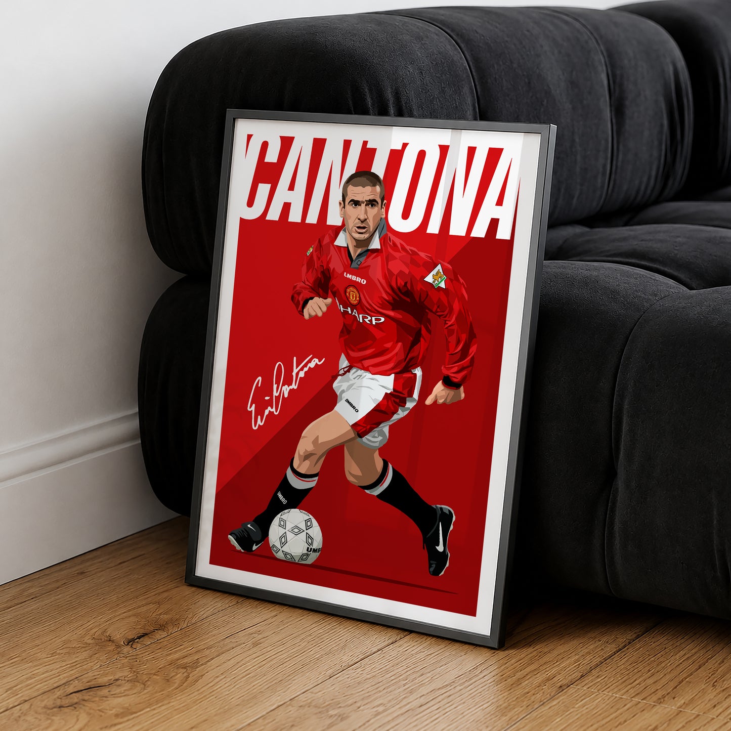 Eric Cantona Poster