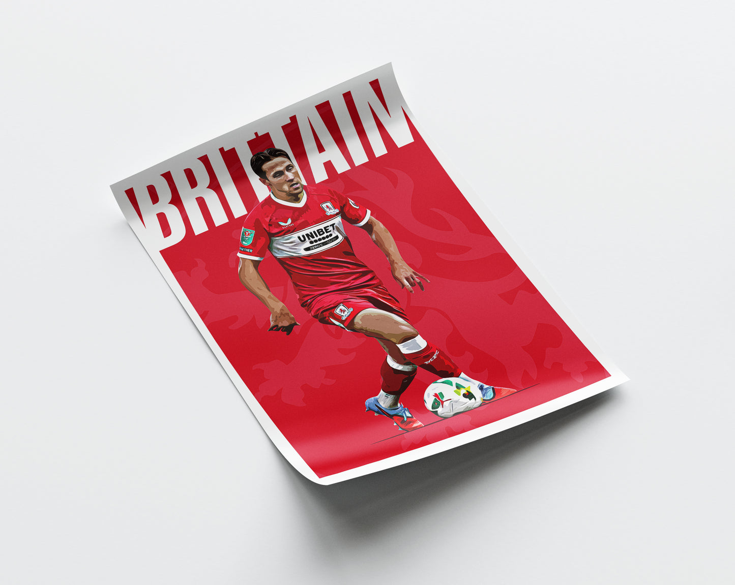 Callum Brittain 25/26 4K (Home) Poster