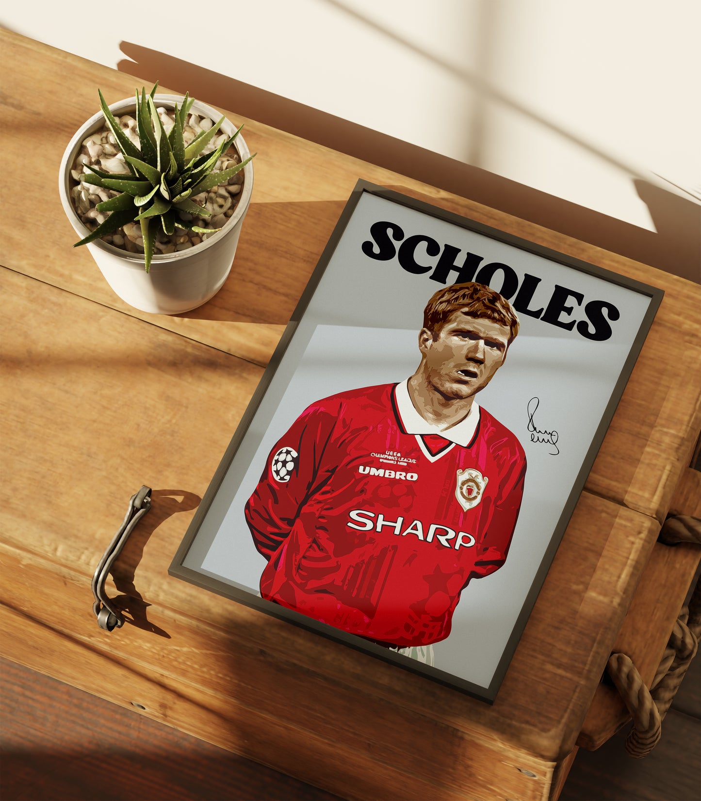 Paul Scholes 4K Poster