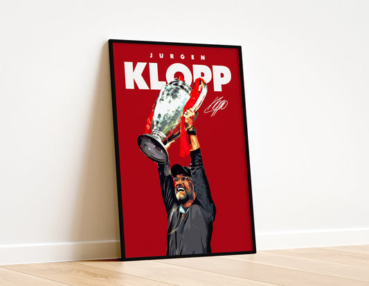 Jurgen Klopp 4K Poster