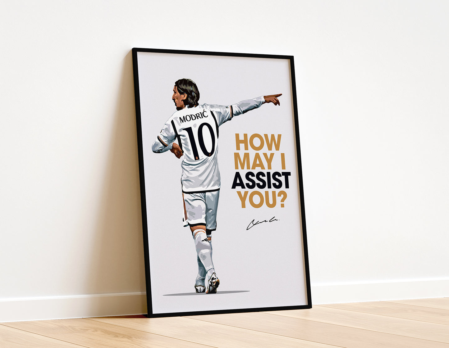 Luka Modric 4K Poster