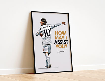 Luka Modric 4K Poster