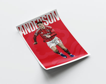 Elliot Anderson 25/26 4K (Home) Poster