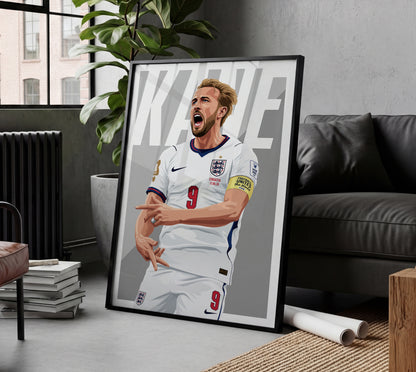 Harry Kane (England) Poster