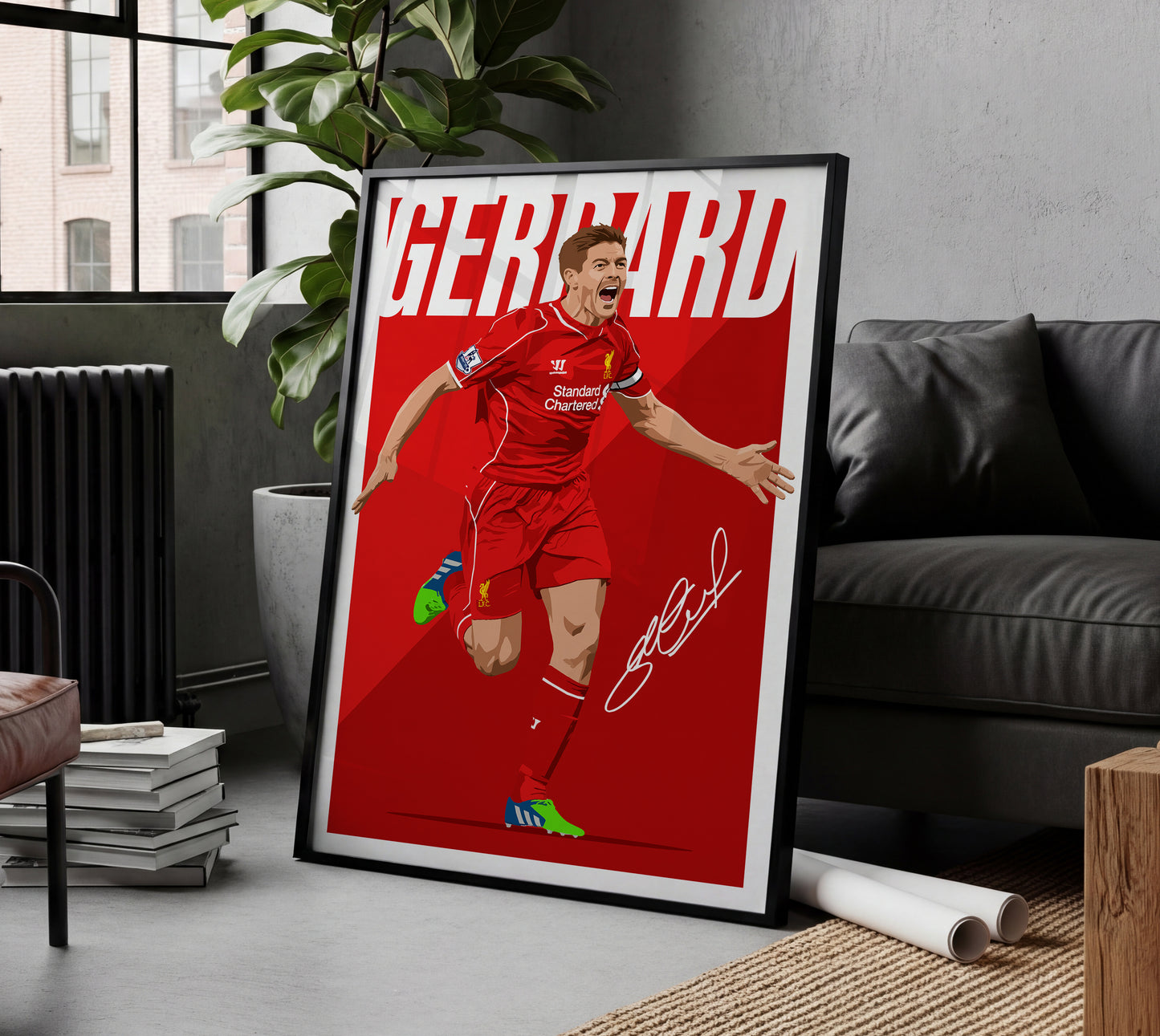 Steven Gerrard Poster