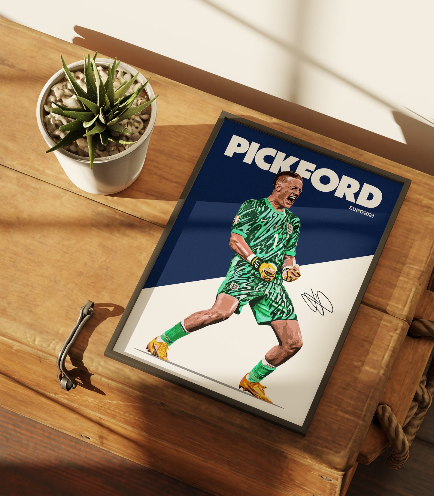 Euro 2024 - Jordan Pickford 4K Poster