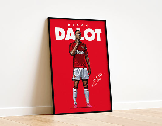 Diogo Dalot 4K Poster