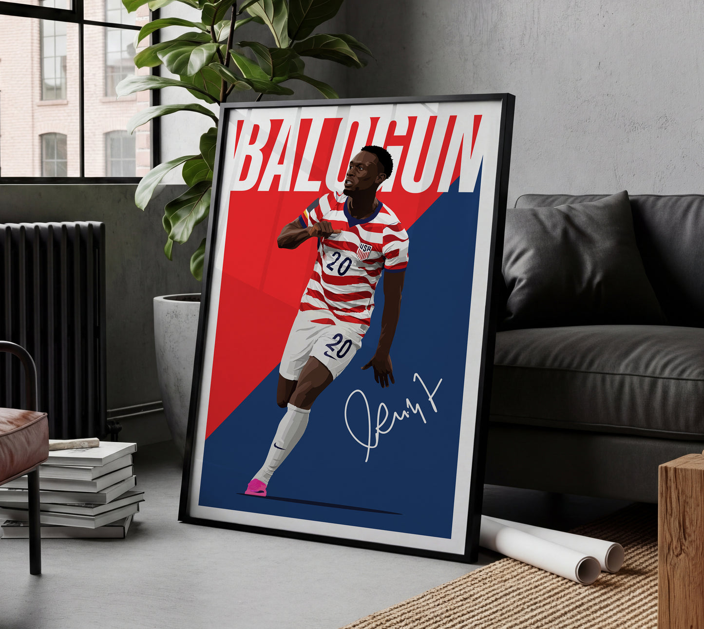 Folarin Balogun (USA) Poster