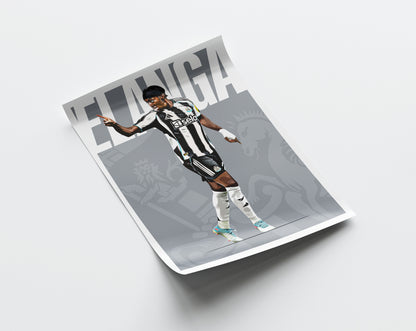 Anthony Elanga 25/26 4K (Home) Poster