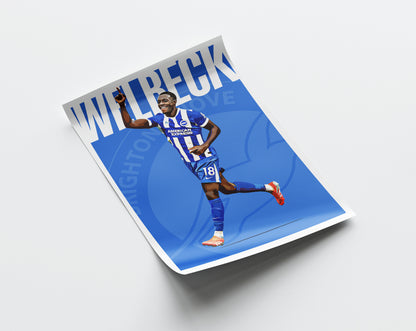 Danny Welbeck 25/26 4K (Home) Poster