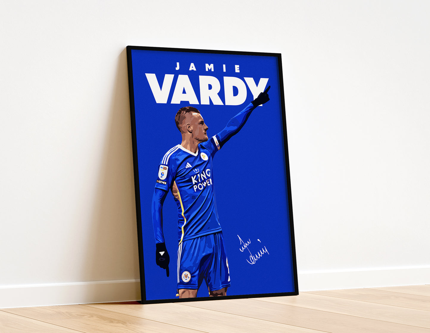 Jamie Vardy 4K Poster