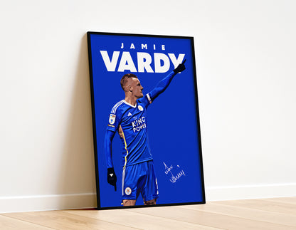 Jamie Vardy 4K Poster