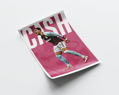 Matty Cash 25/26 4K (Home) Poster