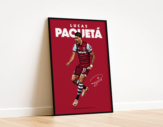 Lucas Paqueta 4K Poster