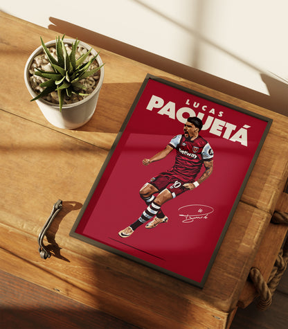 Lucas Paqueta 4K Poster